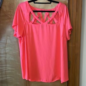 Torrid Short Sleeve Blouse